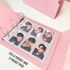 [PRE ORDER][Signature Series] - [A5 Extra Wide] - [2 inch] - Magnetic Closure Binder + Dustproof SlipCase - Cupid