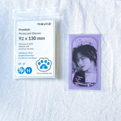 [92x130MM] Meowcafe Premium CPP Card Sleeve for Kihno Kit Album Photocard | Kpop Photocard Sleeve