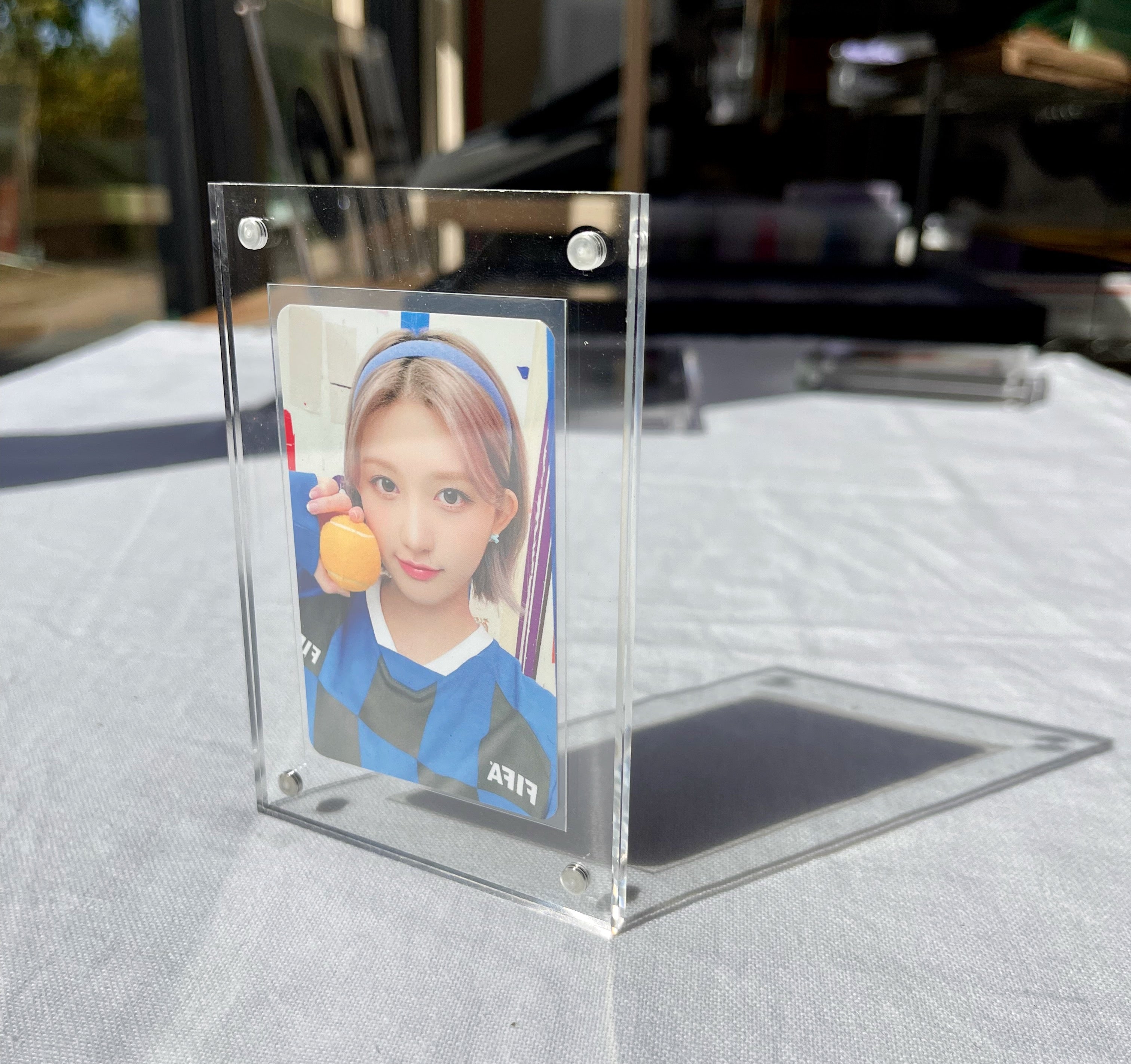 K-KEEP Acrylic Display Frame  - [Magnetic] Photocard Display Frame with 65x90MM Slot for 1/2/3/4/5/8/9/10/12 Cards