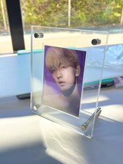 K-KEEP Acrylic Display Frame - [Tour Photocard 1 Card Stand with Screws] Slot Size 74x104MM