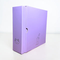 [Restock on June 25th][Signature Series] - [A5 Wide] - [2 inch] - Magnetic Closure Binder + Dustproof SlipCase - Cosmos