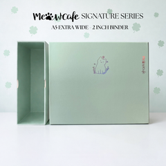[PRE-ORDER][Signature Series] - [A5 Extra Wide] - [2 inch] - Magnetic Closure Binder + Dustproof SlipCase - Clover