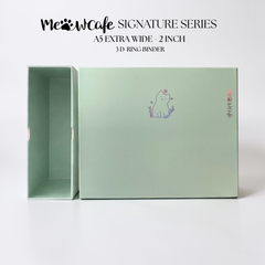 [PRE-ORDER][Signature Series] - [A5 Extra Wide] - [2 inch] - Magnetic Closure Binder + Dustproof SlipCase - Clover