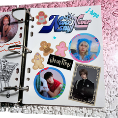 K-KEEP [A5 Slim] - Release Paper Pages Extra Thick Reusable Sticker paper (Pack of 5) PR-01