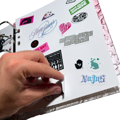 K-KEEP [A5 Wide] - Release Paper Pages Extra Thick Reusable Sticker paper (Pack of 5)