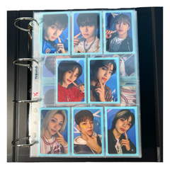 [PRE ORDER] [Ship on Oct 15th] [Toploading Version] K-KEEP [A4 Slim] - 8 Pocket Slim (63x93mm)- 11 Holes Premium Binder Pages, 100 Micron Thick, High Definition For OT8 Sets (Pack of 10) - (S2-68)