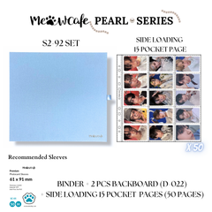 [PRE ORDER][Limited Edition][Pearl Series]-[A4 Plus Extra Wide] - [2 inch] Binder Fits 12 Pocket and 15 Pocket Page (OT12/OT13 Collection)