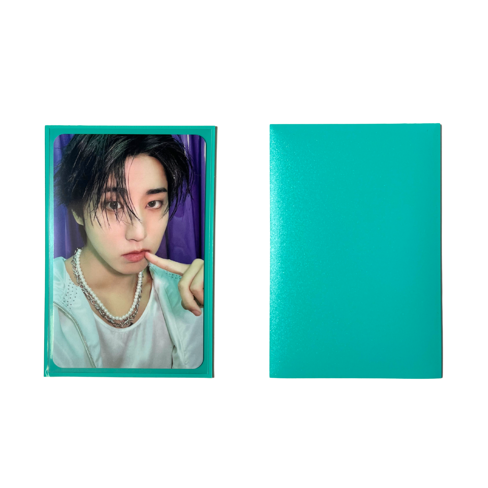 Meowcafe [61x91 mm] Premium Colored Matte Sleeves - Mint Teal (SG-26)