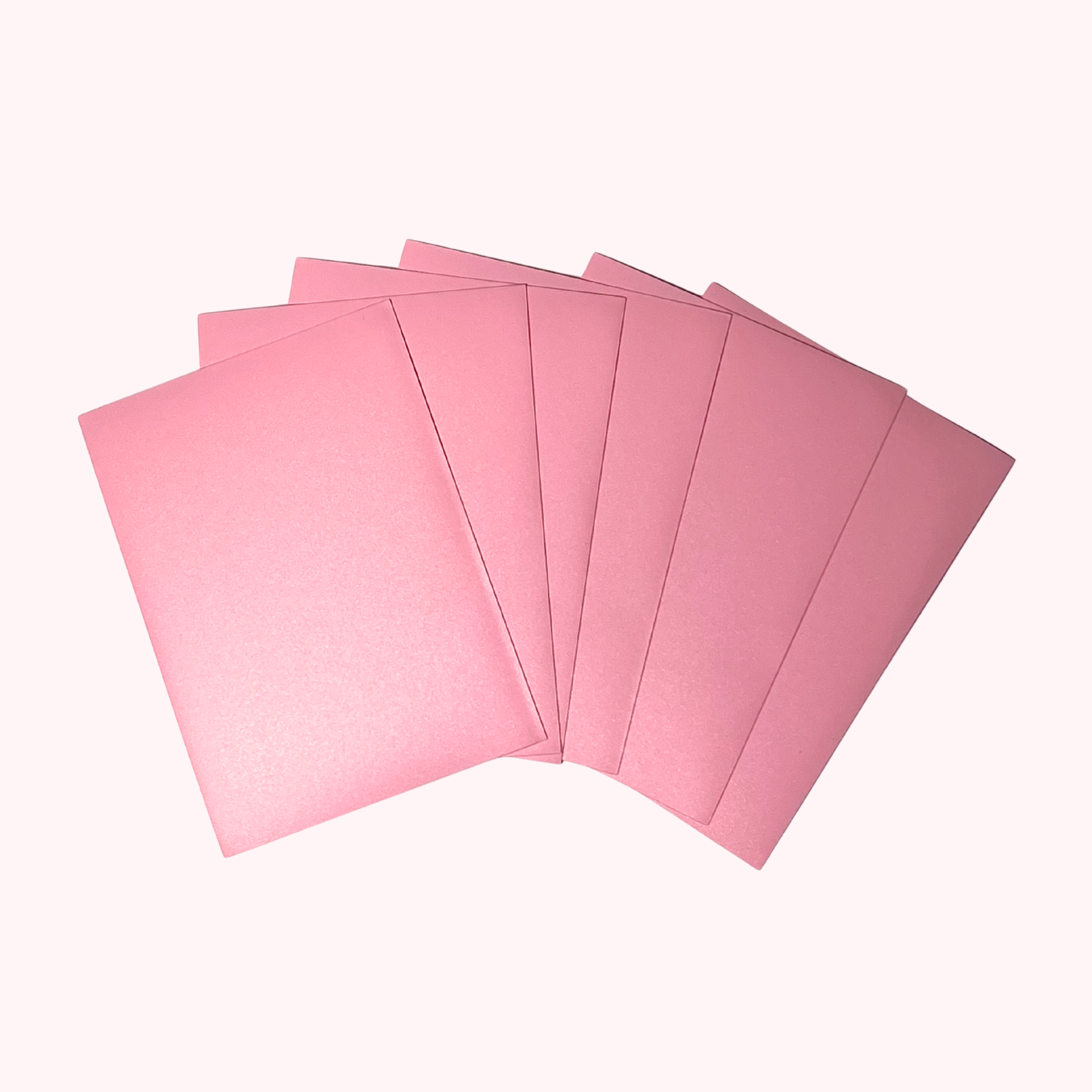[For TCG Card] Meowcafe [66x91 mm] Premium Colored Matte Sleeves - Light Pink (SG-69)