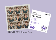 [93x93 mm]  Meowcafe Premium CPP Card Sleeve for 90x90mm Square Photo