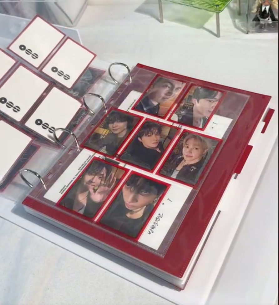 K-KEEP [A4 Slim] - 7 Pocket Slim (63x93mm)- 11 Holes Premium Binder Pages, 100 Micron Thick, High Definition for OT7 Sets(Pack of 25) - (S2-70)