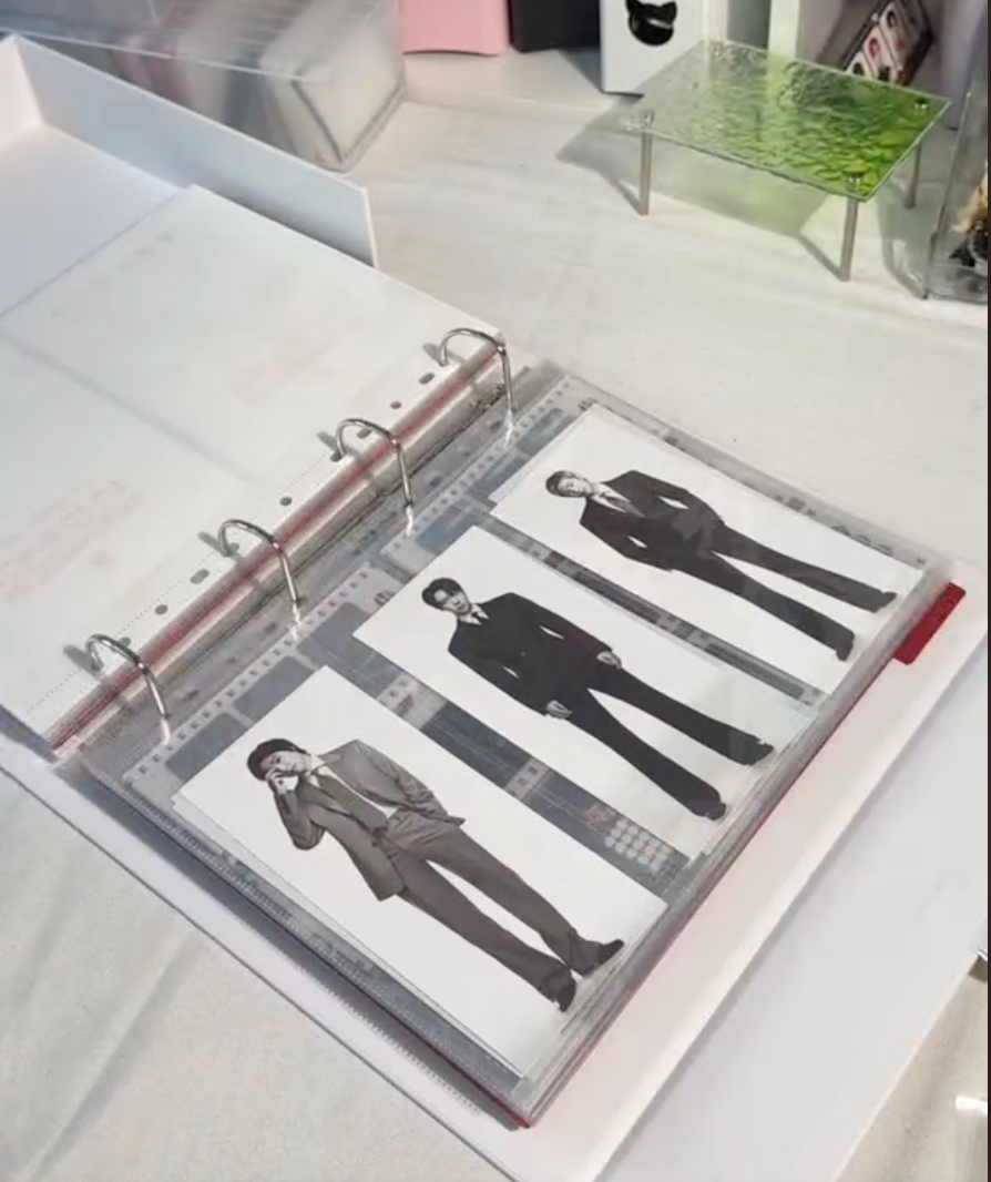 K-KEEP [A4 PLUS] -  3 Pocket (Horizontal Strip) - 11 Holes Premium Binder Pages, 100 Micron Thick, High Definition (Pack of 10) - (W-06)