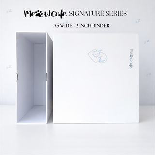 [Signature Series] - [A5 Breit] - [2 Zoll] - Magnetordner + Staubdichter Schuber - Snooze