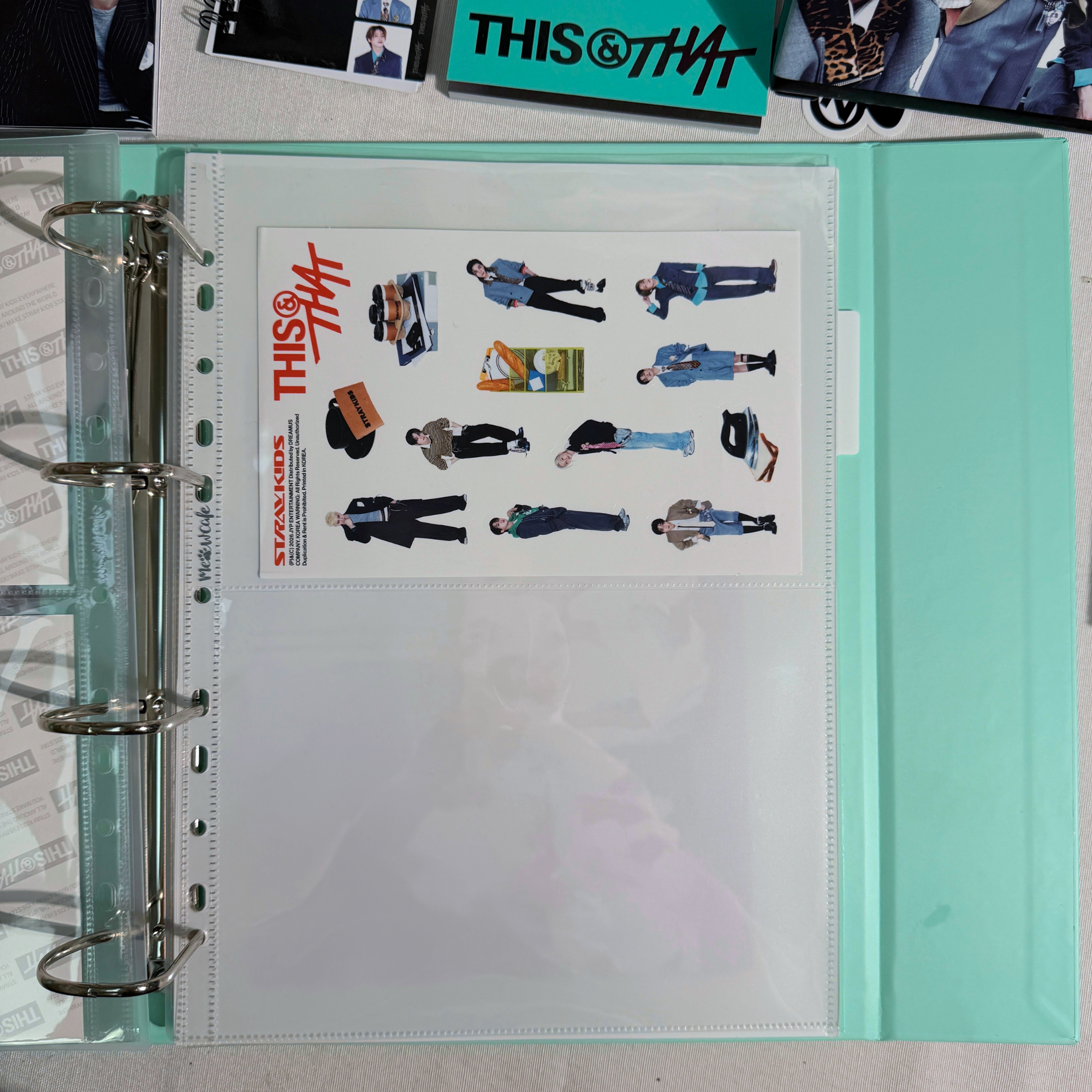 [Top-loading Version] K-KEEP [A4 PLUS] - 2 Pocket Mini Poster Page- 222x157 mm - 11 Holes Premium Binder Pages, 100 Micron Thick, High Definition (Pack of 10)