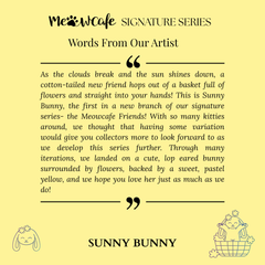 [PRE ORDER][Signature Series] - [A5 Wide] - [2 inch] - Magnetic Closure Binder + Dustproof SlipCase - Sunny Bunny