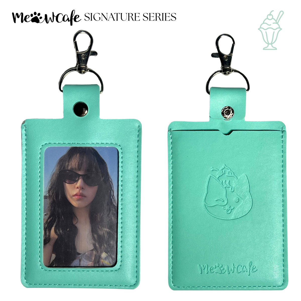 [Signature Series] - Photocard Holder Designed to Fit Photocard Size Toploader 66x94mm/65x93mm