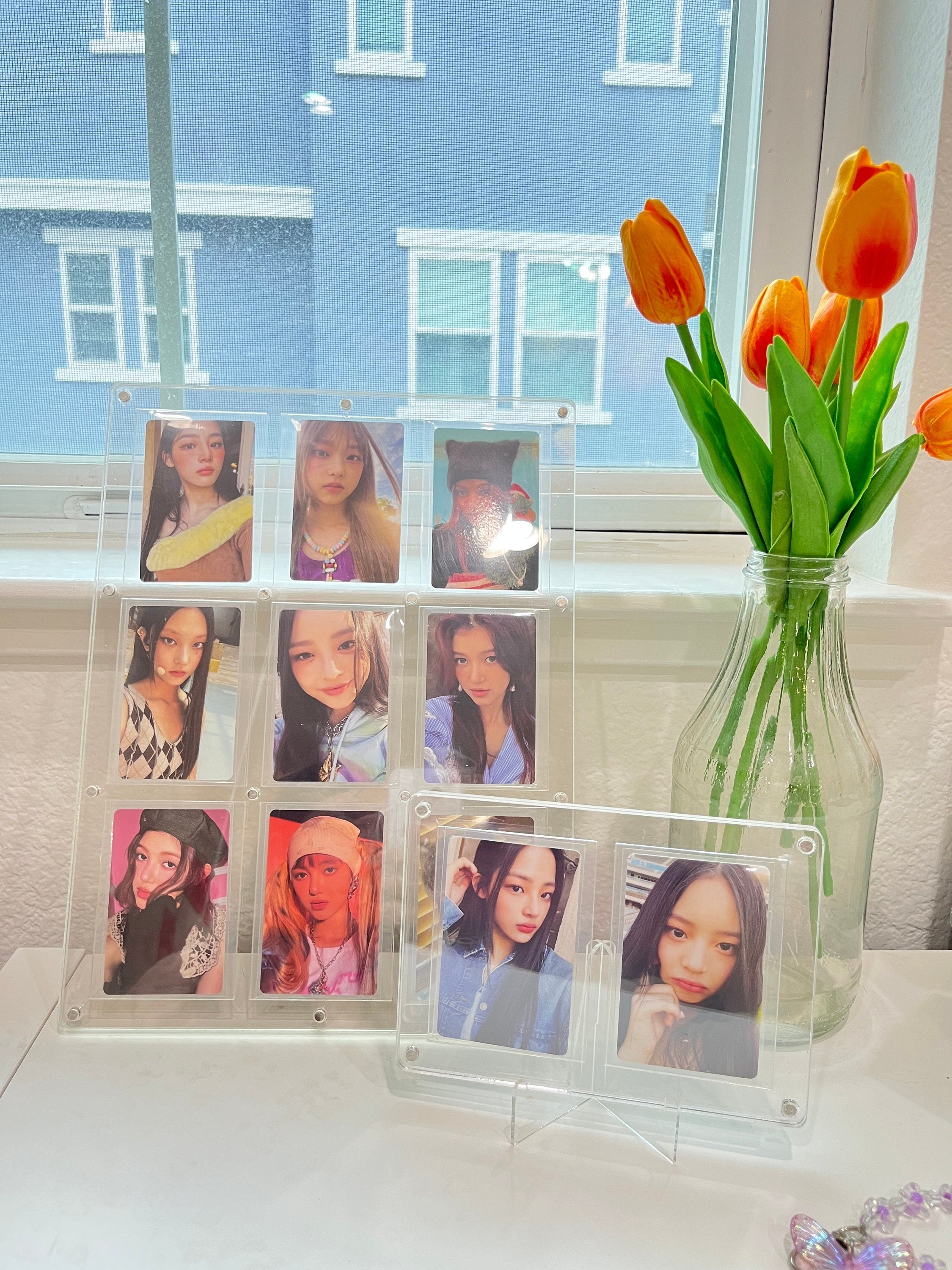 K-KEEP Acrylic Display Frame - [Magnetic] Photocard Display Frame with ...